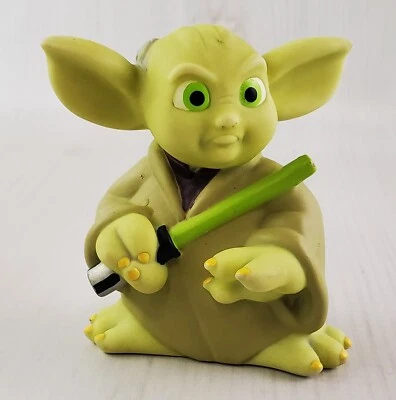 Figura de vinilo juguete de baño YODA Star Wars 2008 Lucas Film/Disney Foto 1 de 4