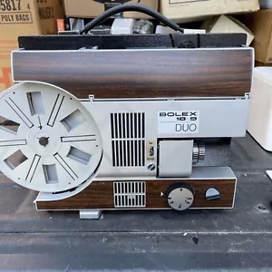 NEW OLD STOCK BOLEX DUO 18-9 NORMAL/SUPER 8 PROJECTOR IN BOX - Picture 1 of 11