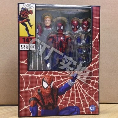 En Stock Juguetes CT MAFEX Nº143 Spider-Man Ben Reilly Versión Cómic Figura de acción 6 pulgadas Foto 1 de 4