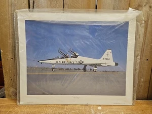 T-38 Talon Northrop VTG Print Power Graphics NOS 20”x16” Rare HTF!!! - Picture 1 of 8