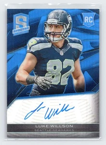 2013 Panini Spectra Rookie Auto Blue #164 Luke Willson #/99 - Picture 1 of 2