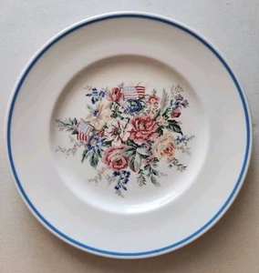Ralph Lauren Wedgewood Dylan's Grove China 10.25 in Dinner Plate USA Vtg 1992 - Picture 1 of 5