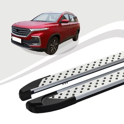 Pedane Adatte Per Chevrolet Captiva Dal 2016 ALMO Argento - Immagine 1 di 4