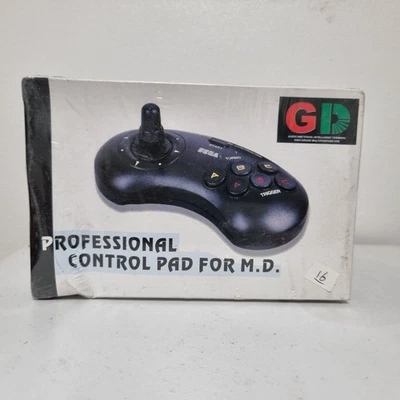 Sega Megadrive Controller 6 Six Button - Professional Pad For M.D. -16- Rare-NEW - Image 1 of 4