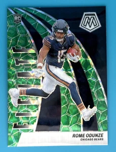Rome Odunze (RC) 2024 Panini Mosaic Elevate Green Mosaic Prizm #4 - Bild 1 von 2
