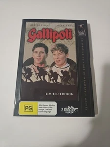 Gallipoli (Limited Edition, DVD, 1981) - 2 Disc Set - Mel Gibson - Free Postage - Picture 1 of 2