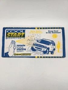 Crimestopper Cool Start RS-900 Remote Start System w/ Keyless Entry - New in Box - Picture 1 of 15