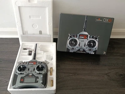 SPEKTRUM DX6 DX6i controller transmitter RC RADIO plane helicopter set DSMX DSM2 - Image 1 of 4
