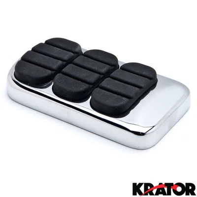 Chrome Brake Pedal Pad Cover For Kawasaki Vulcan 900 Classic 2006-2013 - Image 1 of 4
