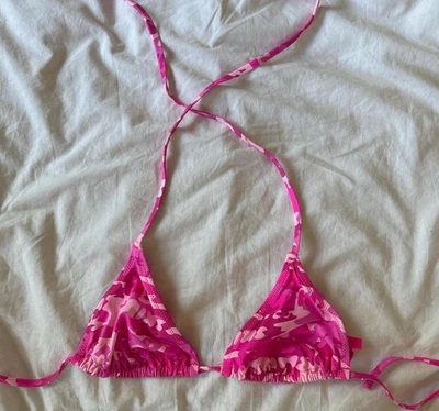 Pink Camo Skims Bikini Top - Image 1 of 2