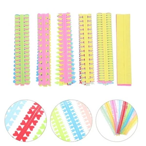  Tiras de acolchado de papel de pétalos de 108 piezas coloridas flores artesanales artesanales artesanales - Imagen 1 de 20