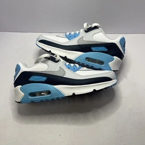 Nike Air Max 90 (GS) Blanco Gris Lobo HF6358 100 Talla 6Y - Imagen 1 de 5