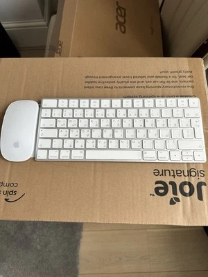 Apple Magic Keyboard A1644 & Mouse A1657 Arabic Version   - Image 1 of 4