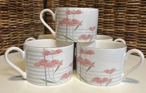 Sango Charmante Coffee Espresso Cup Vintage Made In Korea Set Of 5 - Picture 1 of 10