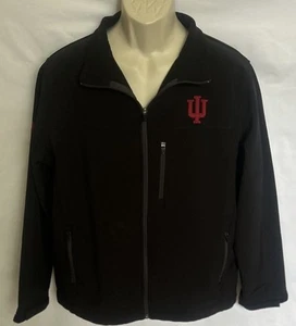 Indiana University Hoosiers Campus Heritage Full Zip Jacket Sz Medium - Picture 1 of 11