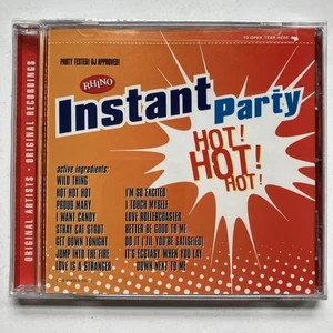Instant Party: Hot! Hot! Hot! von verschiedenen Künstlern (CD, Apr-2001, Rhino - Neu! - Bild 1 von 2
