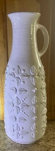 SCHEURICK KERAMIC 18” HANDMADE EWER VASE 1960 - 1970 Fat Lava Era. N.R. - Picture 1 of 4