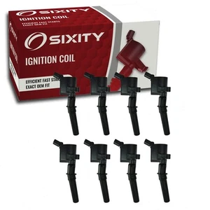 8 pc Sixity Auto Ignition Coils for 1997-2002 Ford E-150 Econoline 4.6L 5.4L jb - Bild 1 von 8