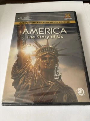 America The Story of Us (DVD, 2010) History Channel Education Edition New Sealed - Image 1 of 2