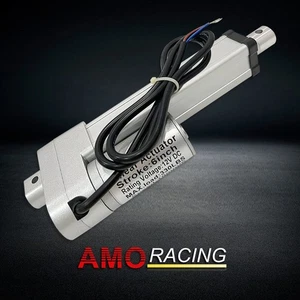4" Stroke Silent Mode Linear Actuator 300LBS 1500N DC 12 Volt Heavy Duty Silver - Picture 1 of 5