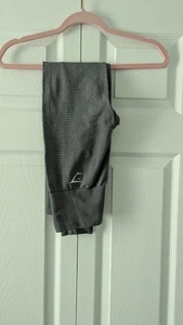 EUC Gymshark Womens Leggings Gray Sz Sm Activewear Running Hiking Lifting Yoga - Picture 1 of 8