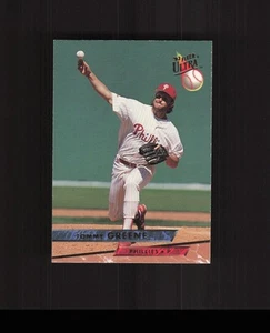 1993 Ultra #441 Tommy Greene Baseball Card Phillies - Picture 1 of 2