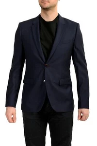 Hugo Boss Men's "Astian/Hets182" Extra Slim Fit 100% Wool Blazer US 40R IT 50R - Picture 1 of 6