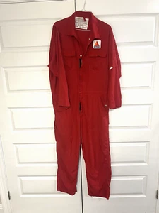 CITGO Service Tankstelle Coveralls Overall 48R mechanische Arbeitskleidung NOMEX IIIA pa - Bild 1 von 15
