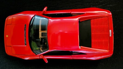 Vintage BURAGO 1/18 1:18 FERRARI PININFARINA 348TB 1989 #3039 Near mint TBE - Photo 1/4