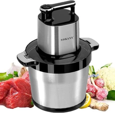 1500W Electric Food Processor Chopper 6.5L Household Vegetables Meat Grinder - Image 1 of 4
