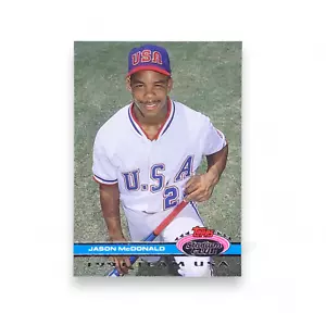 1991 Topps Stadium Club Skydome Jason McDonald #113 - Picture 1 of 2