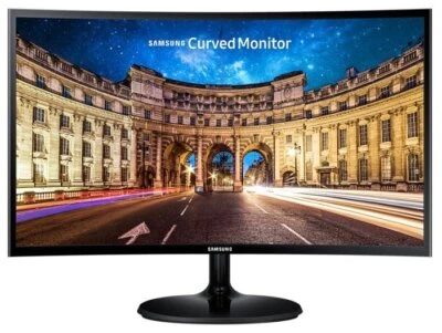 NEW Samsung C27F390FH 27" LED Ultra-Curved Monitor Full HD VA Panel HDMI VGA - Image 1 of 4