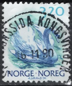 1255 Norway 1990, NK 1086, SON Stasjonssida Kongsvinger 16 11 90 (HE) - Picture 1 of 1