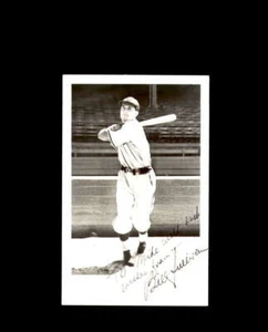 Billy Sullivan Signed Vintage Photo Postcard St. Louis Browns Autograph - Picture 1 of 2