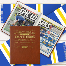 Cardiff City FC Crest Birthday Card 