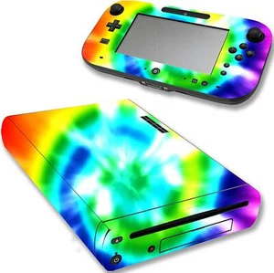 Game Skins Tie Dye Print progettato per adattarsi a sistemi Nintendo Wii U VWAQ - WGC2 - Foto 1 di 3