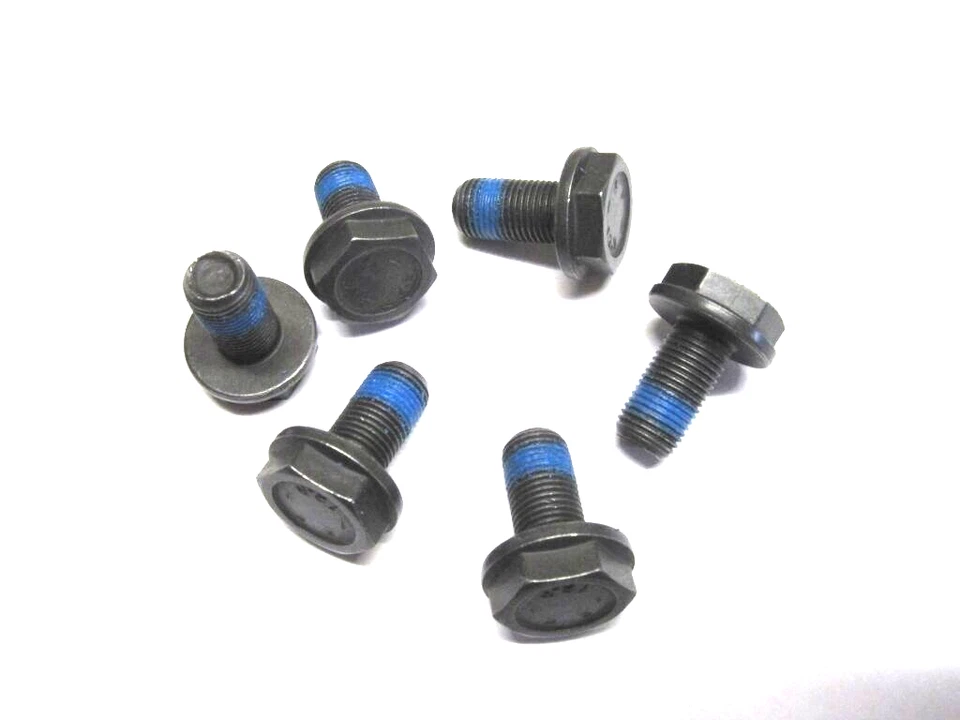 6x Schraube für Schwungrad für VW Bus T2 T3 D TD Diesel CS JX KY Satz Schrauben - Bild 1 von 1