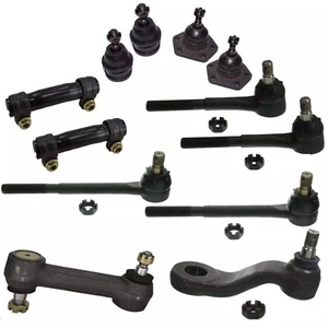 12 Pc Kit Ball Joints Tie Rod Idler Pitman Arm C10 with Power Steering 71-72 - Picture 1 of 1