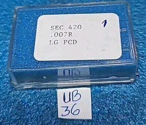J&M SEC 420 .007R LG PCD INSERT - Picture 1 of 5
