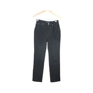 Valentino Jeans Vintage Pants Size 31 Solid Grey High Waist Stretchy 5 Pockets - Picture 1 of 16