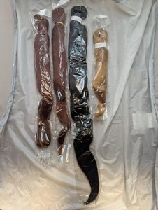 Lot of 4 Various Colors & Brands Synthetic Hair Extension Braids **NEW** - Picture 1 of 5