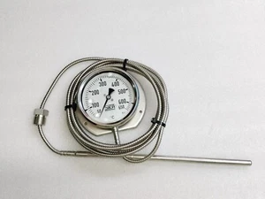 Sika Exhaust Gas Thermometer Type:-321 DIA100mm Range+50~+650°C Made In Germany - Picture 1 of 12