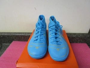 Nike Jr Superfly 8 Academy IC Soccer Shoes DJ2860 484 Youth Size: 3Y Chlorine Bl - Picture 1 of 9