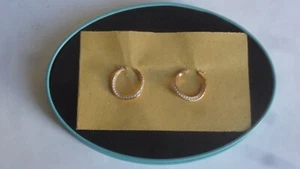 ORECCHINI -CON SCATOLA- FOSSIL STEEL EARRINGS WITH BOX - Foto 1 di 8