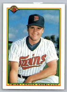 1990 Bowman RC Chuck Knoblauch #415 - Picture 1 of 2