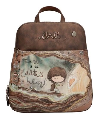 Anekke Core Backpack M Rucksack Freizeitrucksack Multicolor dunkelbraun braun - Bild 1 von 4