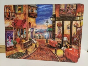 8 VTG PIMPERNEL CORK BACKED PLACEMATS FRENCH BOUTIQUES PARISIAN CAFE AL FRESCO - Picture 1 of 18