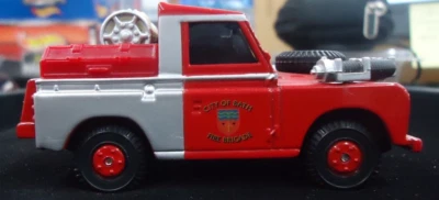 CORGI Fire Heroes SWB Land Rover City of Bath Fire Department (Loose) - Image 1 of 4