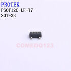 20PCSx PSOT12C-LF-T7 SOT-23 PROTEK Diodes - TVS #A7