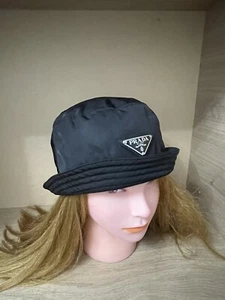 Prada Milano Nylon Bucket Hat Size M - Picture 1 of 14